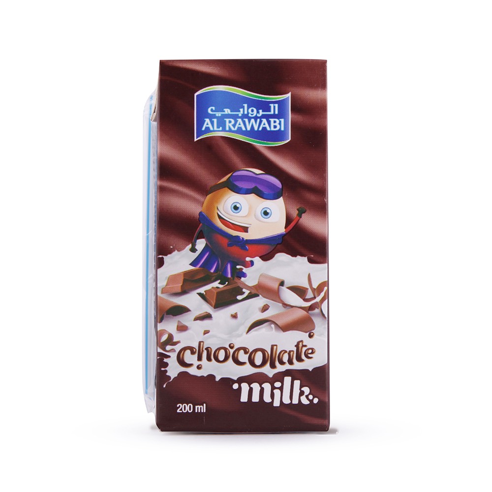 Al Rawabi Long Life Chocolate Milk - 200ml