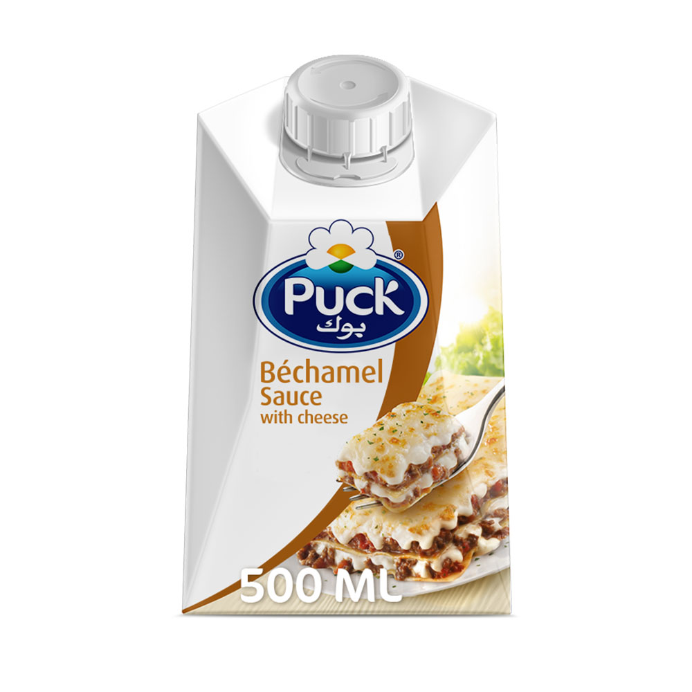 Puck Bechamel Sauce with Cheese - 500ml