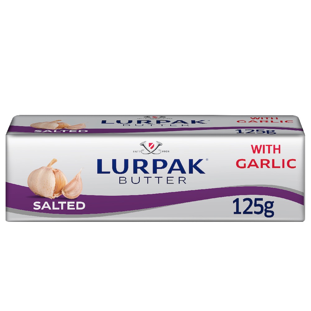 Lurpak Garlic Butter Block - 125g