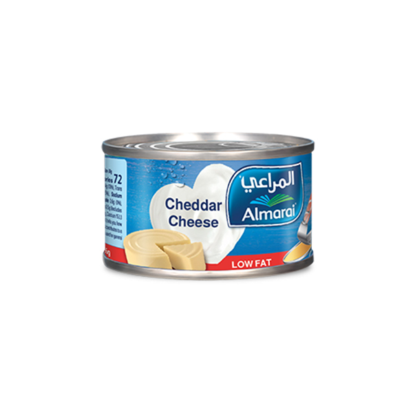 Almarai Low Fat Cheddar Cheese Can - 56g