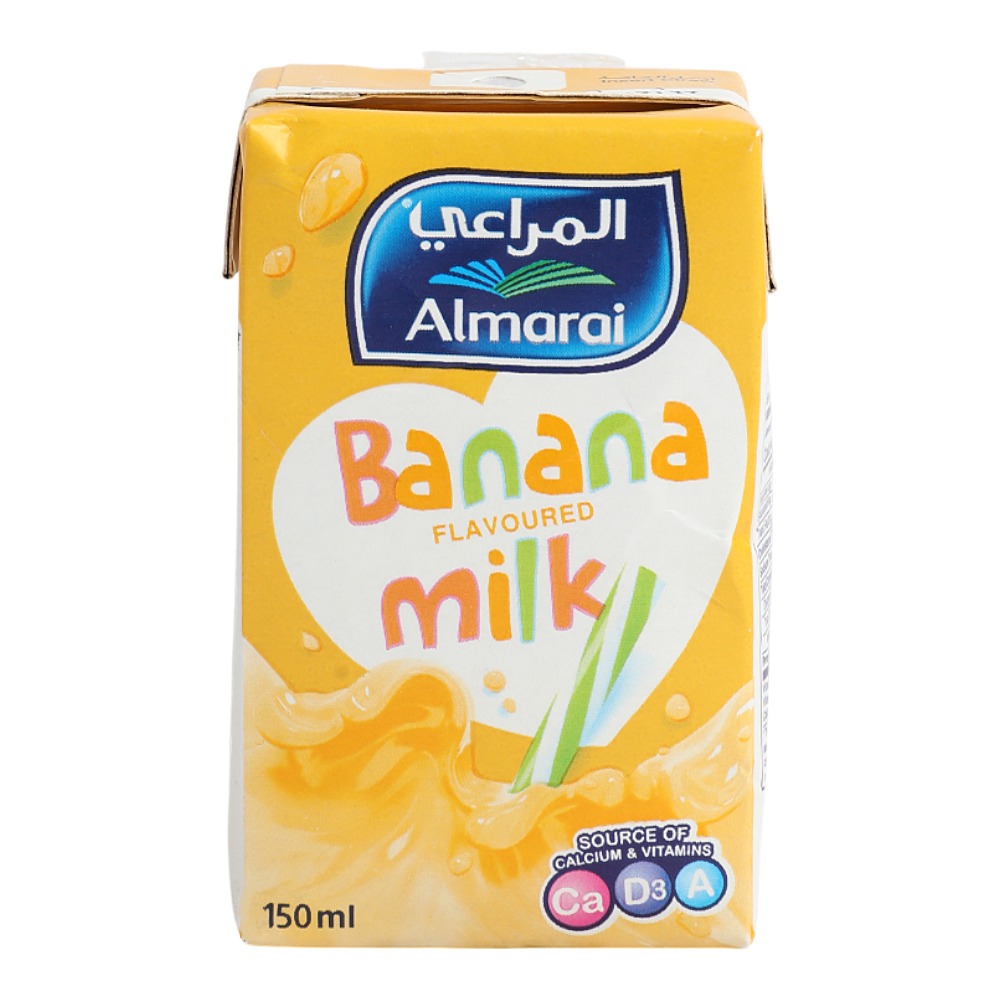 Almarai Banana Flavoured Milk, 150 ml