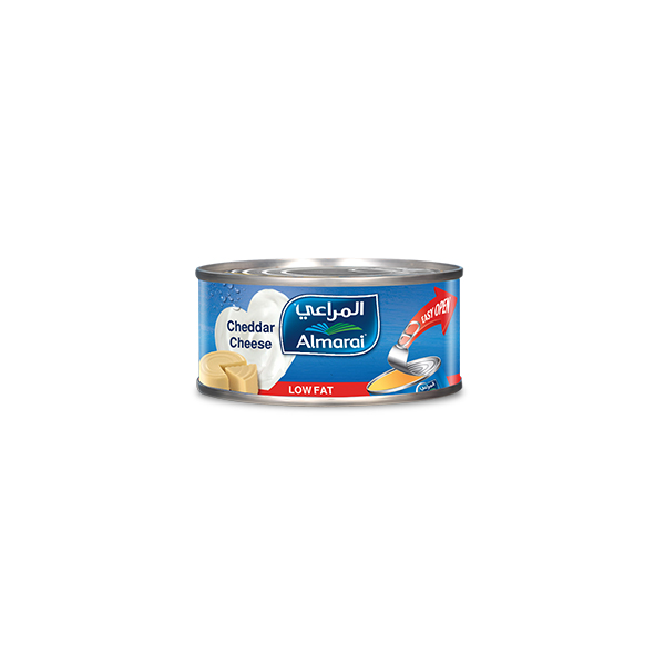 Almarai Low Fat Cheddar Cheese Can - 113g