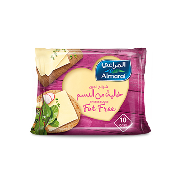 Almarai Fat Free Cheese Slices - 200g