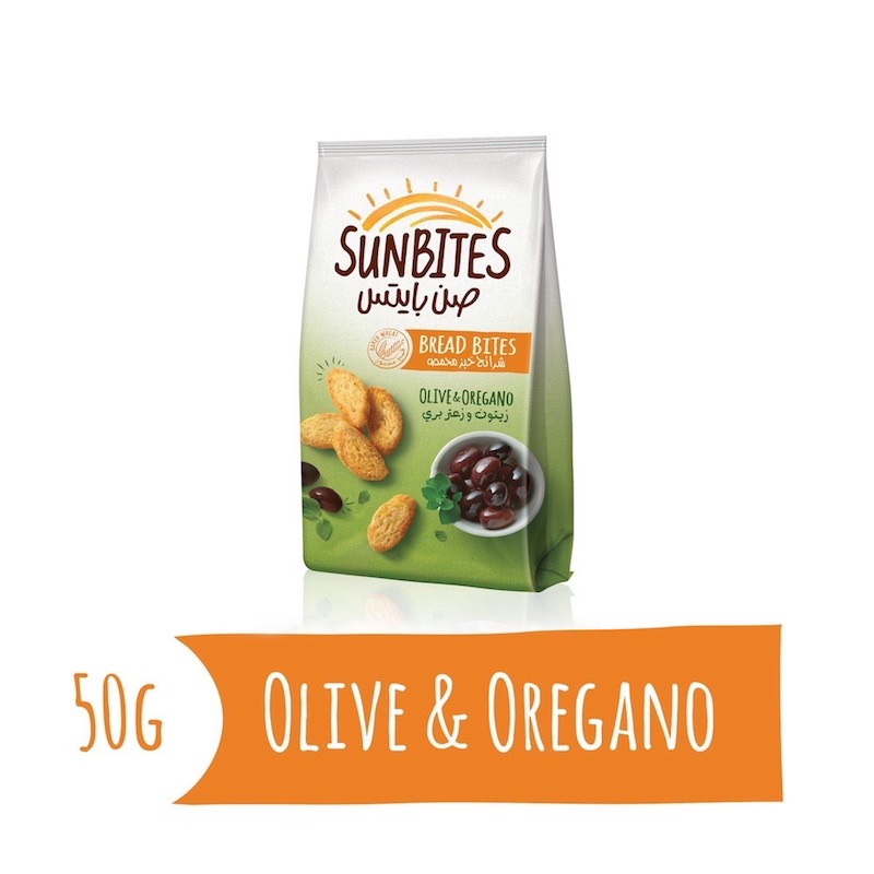 Sunbites Olive & Oregano Bread Bites, 20x50g