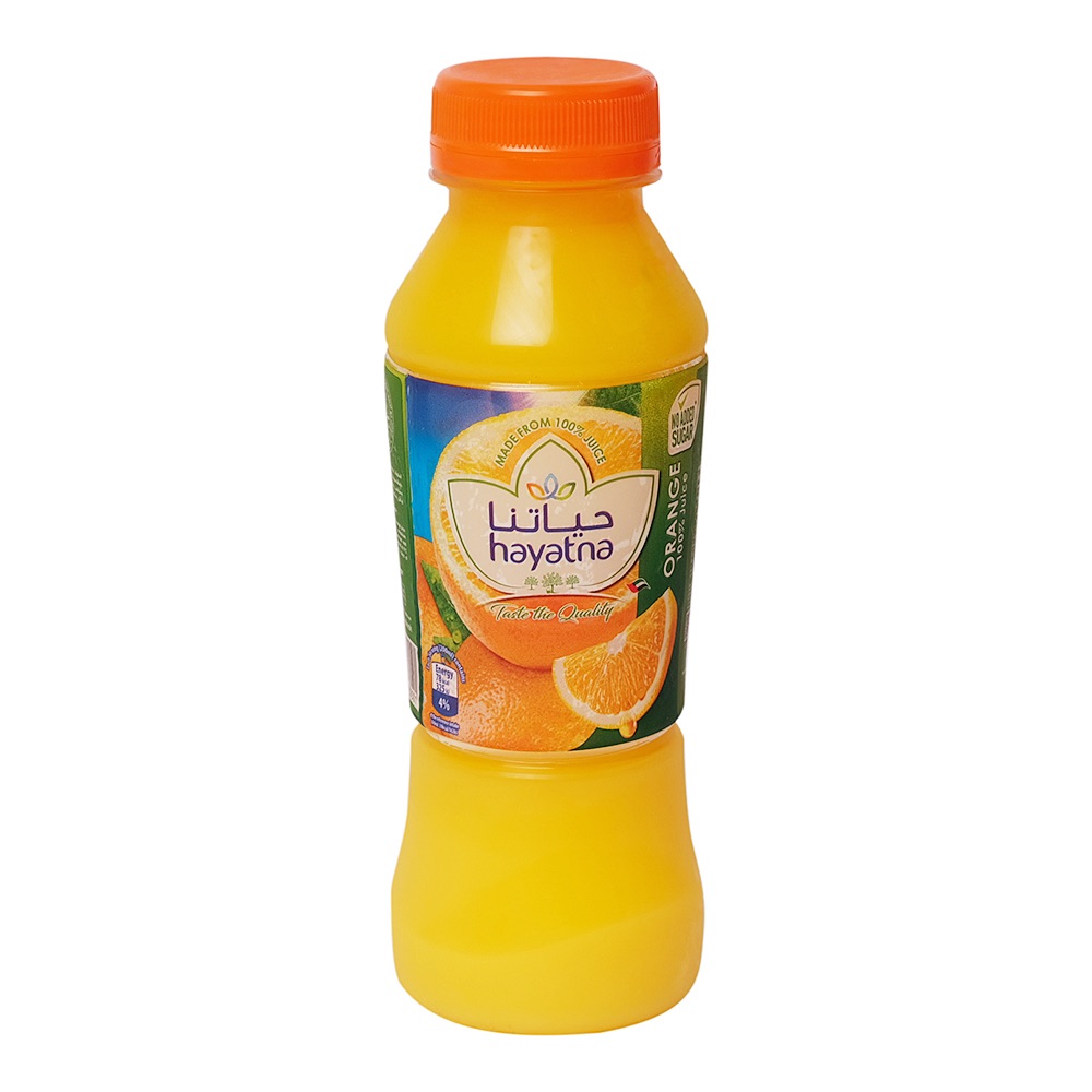Hayatna Pure Orange Juice - 200 ml