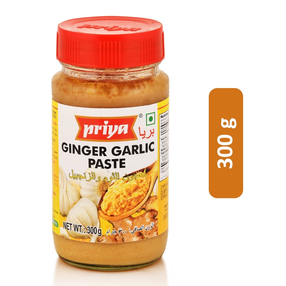 Priya Ginger & Garlic Paste - 300 g