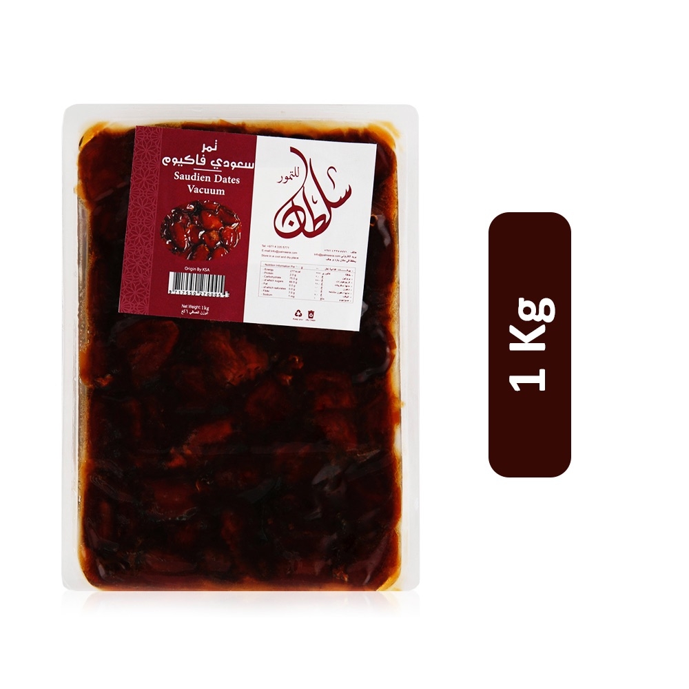 Sultan Saudien Vaccum Dates - 1kg
