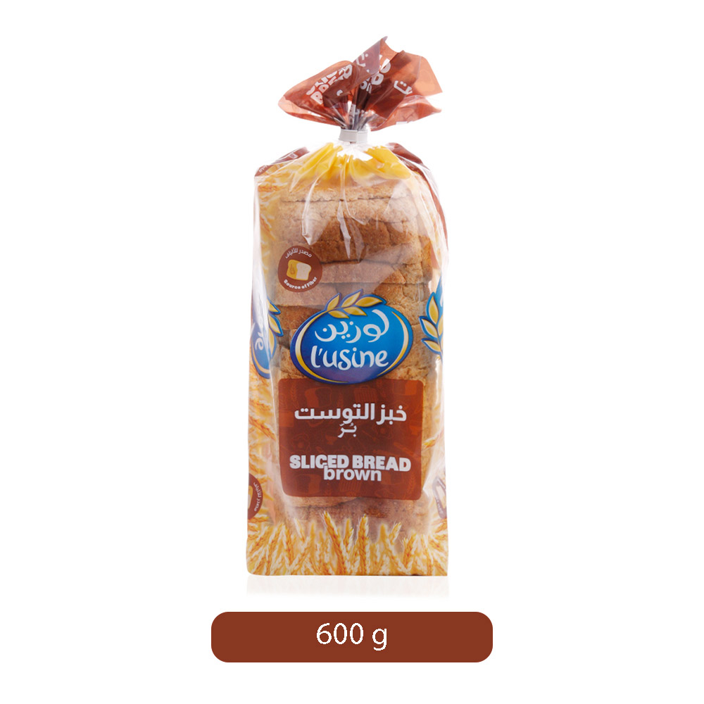 Almarai-L'-Usine-Sliced-Brown-Bread-600-g_Hero