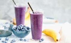 Blueberry-Banana Smoothies