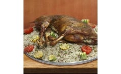 ARABIAN ROAST LAMB WITH RICE 